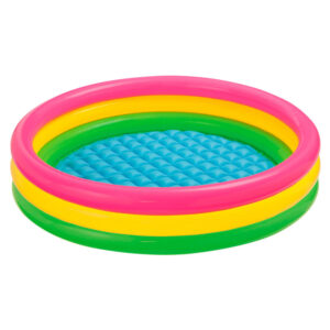 PISCINA INFANTIL INTEX HINCHABLE TRICOLOR 114X25 CM