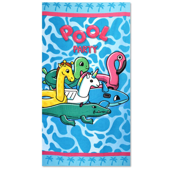 Toalla Pool Party Microfibra 140x70cm