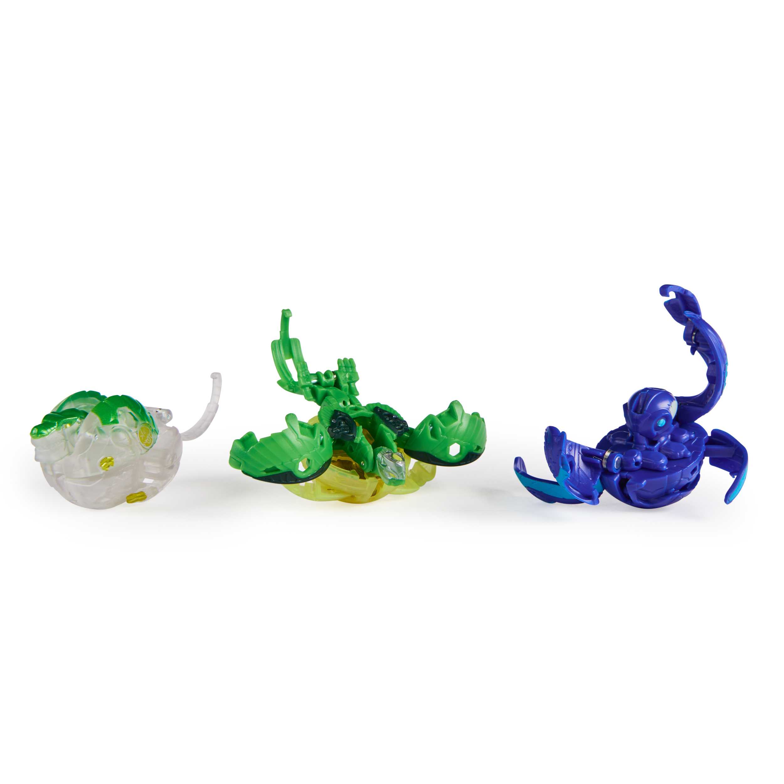 Bakugan Starter pack Special Attack Ventri, Octogan y Trox - Toy House