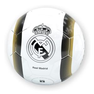Balón Real Madrid Escudo Blanco y Negro