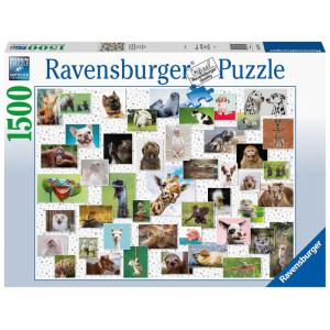 Puzzle 1500 pz Collage de animales divertidos