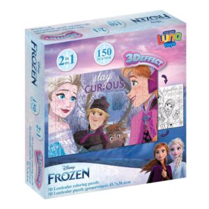 Puzzle Lenticular 150 pcs Frozen