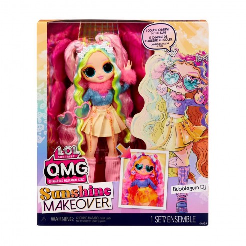 LOL Surprise OMG Sunshine Makeover Bubblegum DJ - Toy House | La Casa ...