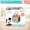 Disney Cubo Multiatividades madera 35 cm