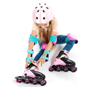 Protecciones para patines y bici Rosa