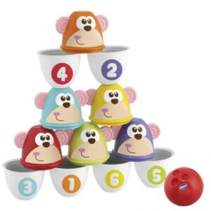 Bolos apilables Monkey Chicco