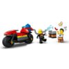 Lego Moto de Rescate de Bomberos